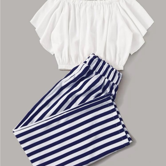 SHEIN Pants - Nautical 2-Piece Set